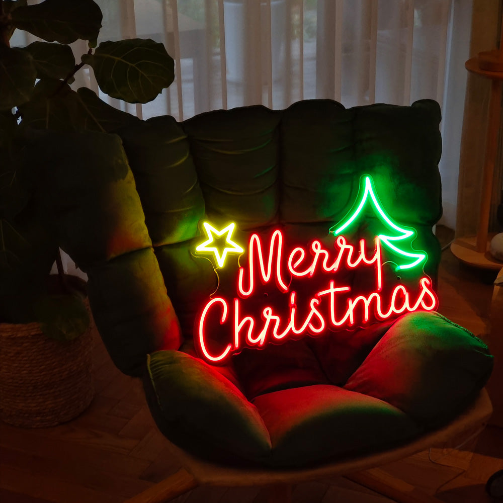 Neon Christmas Sign