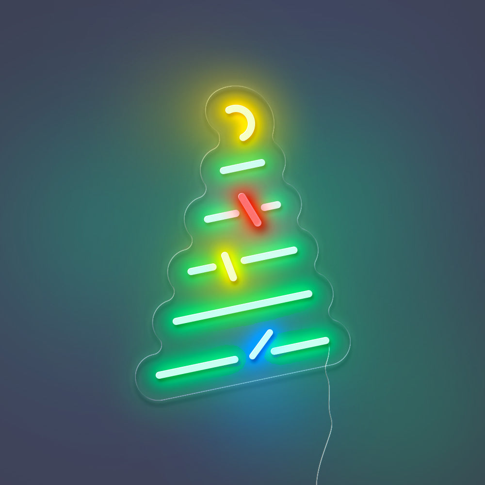 Neon Xmas Tree