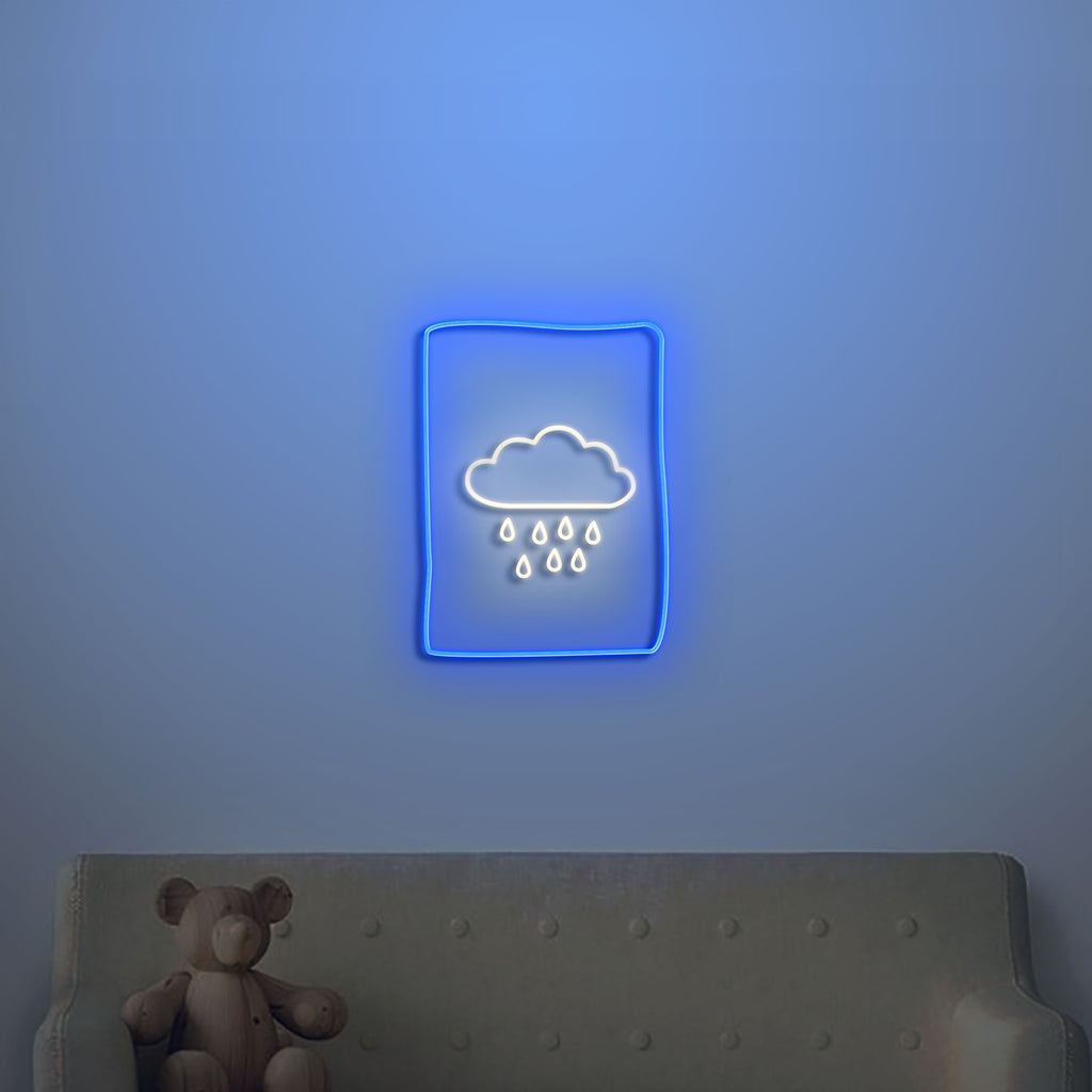 cloud neon sign