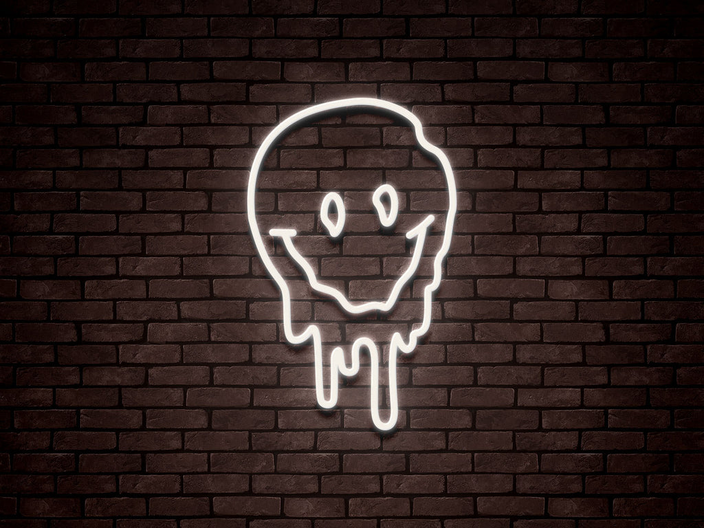 lost memory neon sign white