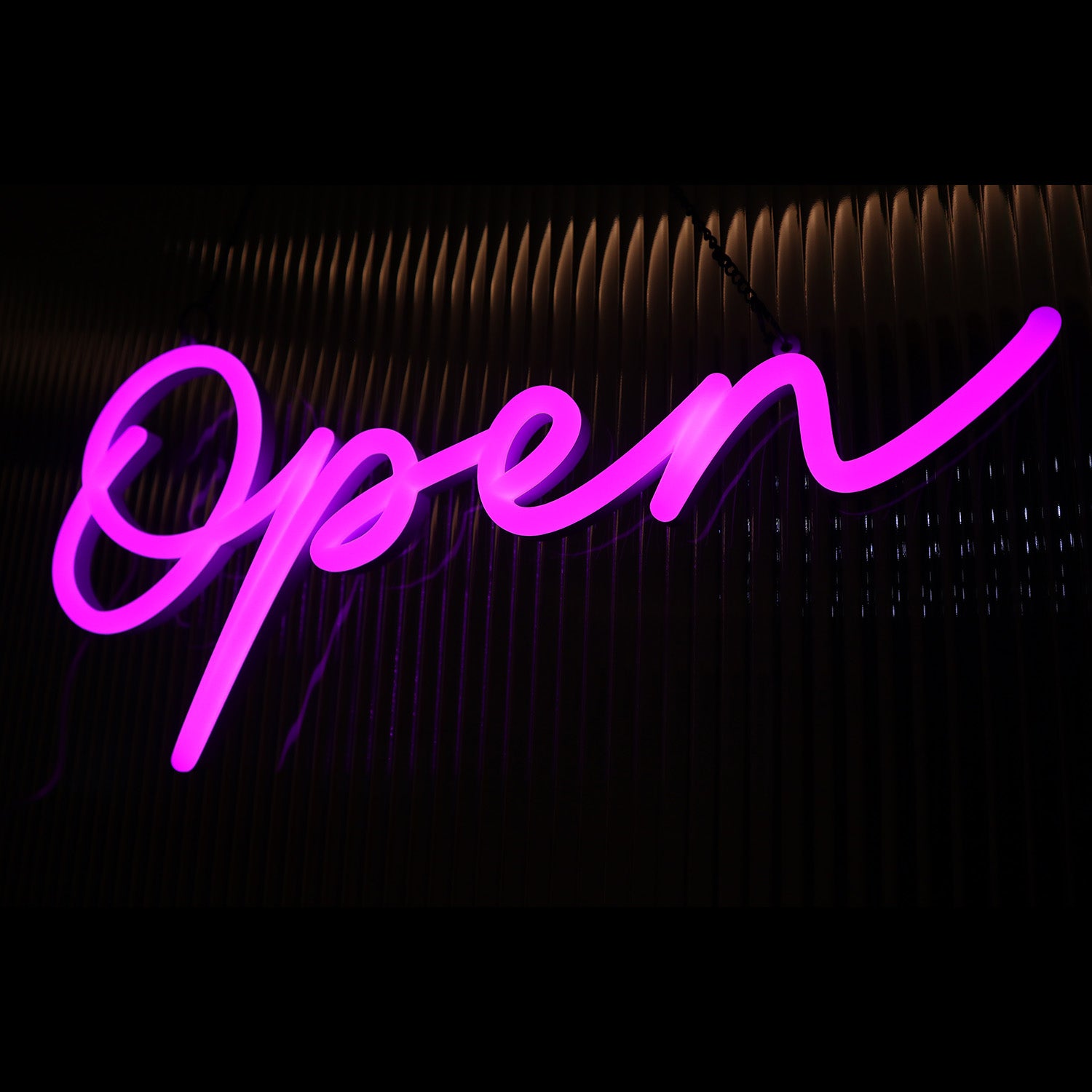 Open LED Neon Sign Schriftzug – SoNeon